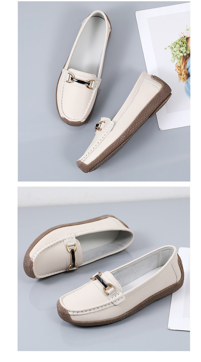 Loafers – PU Bovenlaag & Ruimvallende Vorm