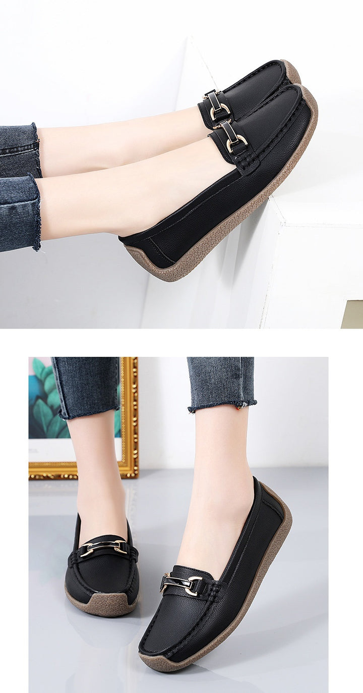 Loafers – PU Bovenlaag & Ruimvallende Vorm
