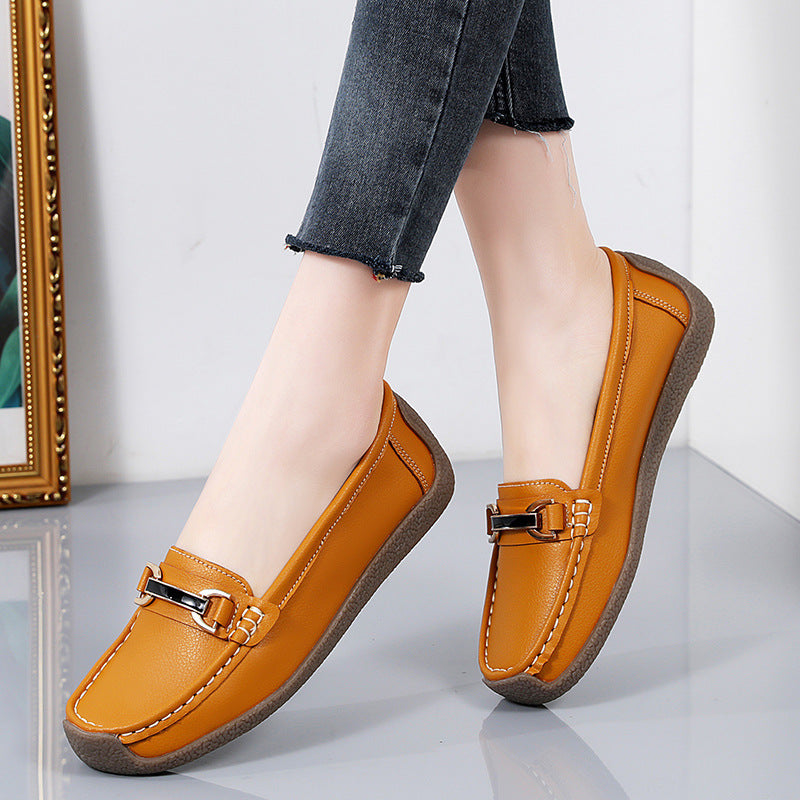 Loafers – PU Bovenlaag & Ruimvallende Vorm