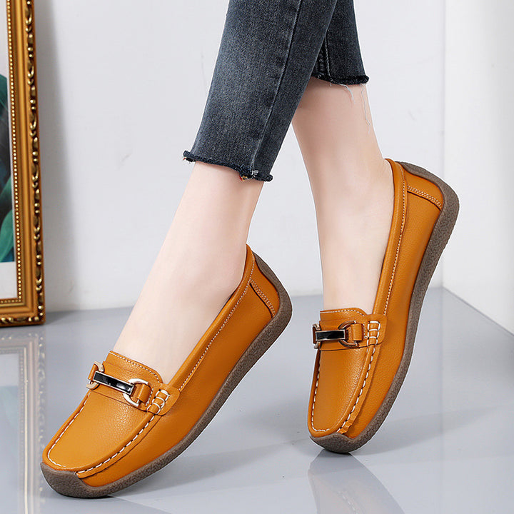 Loafers – PU Bovenlaag & Ruimvallende Vorm