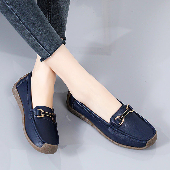 Loafers – PU Bovenlaag & Ruimvallende Vorm