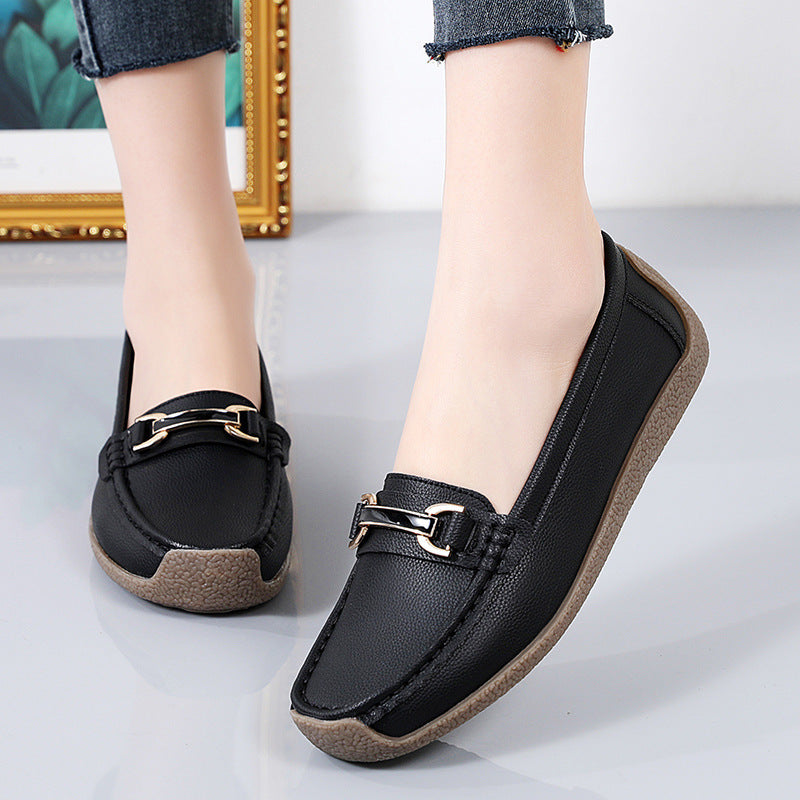 Loafers – PU Bovenlaag & Ruimvallende Vorm
