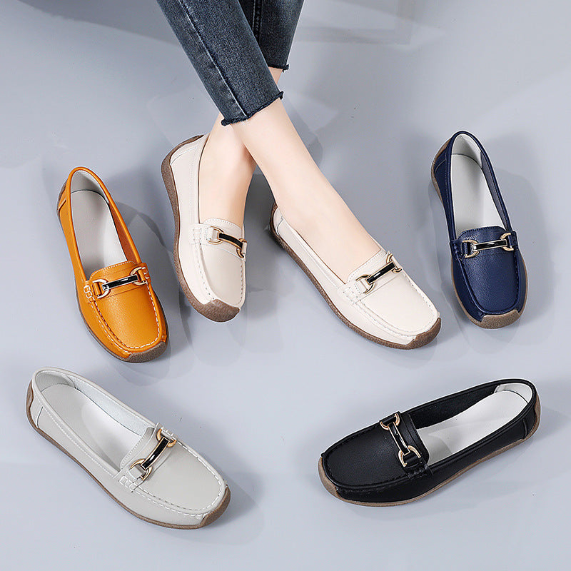 Loafers – PU Bovenlaag & Ruimvallende Vorm