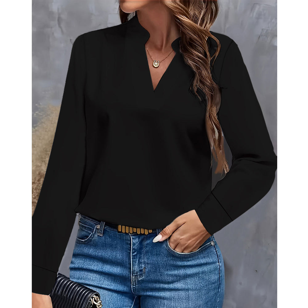 Loose Shirt – V-hals Design & Comfortabele Pasvorm