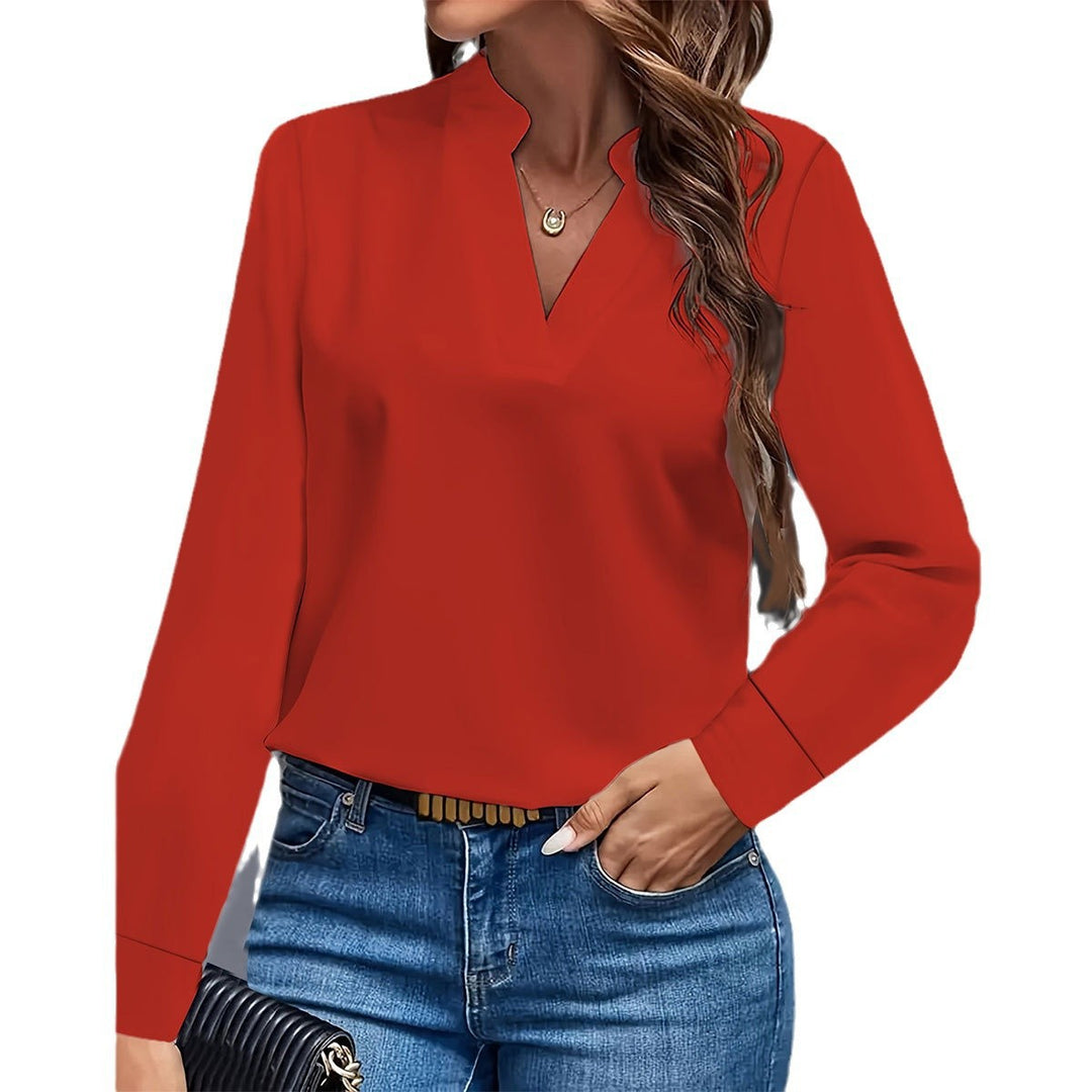 Loose Shirt – V-hals Design & Comfortabele Pasvorm