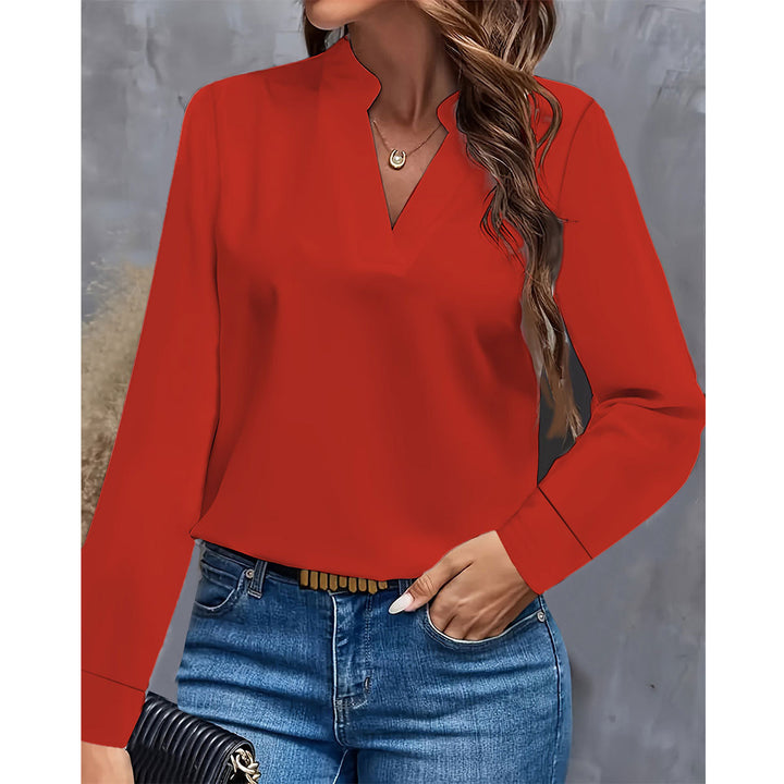 Loose Shirt – V-hals Design & Comfortabele Pasvorm
