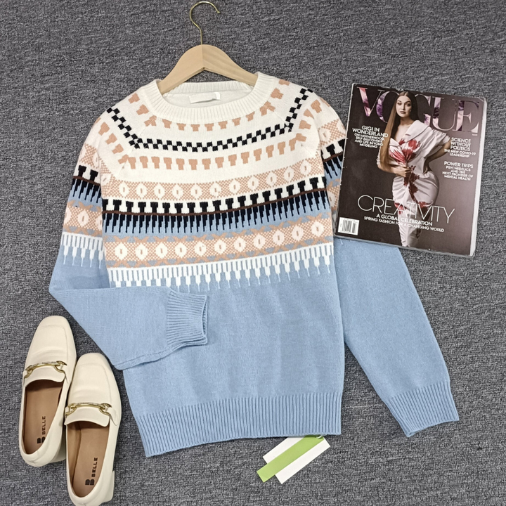 Louna - Vintage Inspo Noorse trui