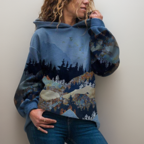 Lousianna - Stijlvolle en gezellige Harajuku hoodie