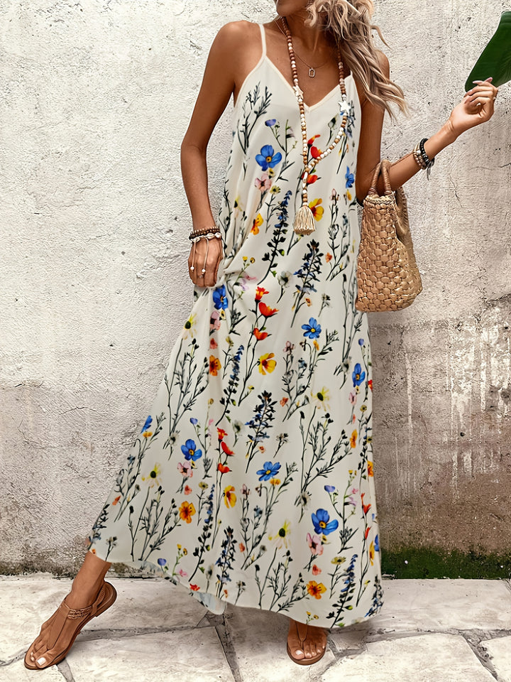 Maxi Jurk – Mouwloos Ontwerp & Comfortabele Pasvorm
