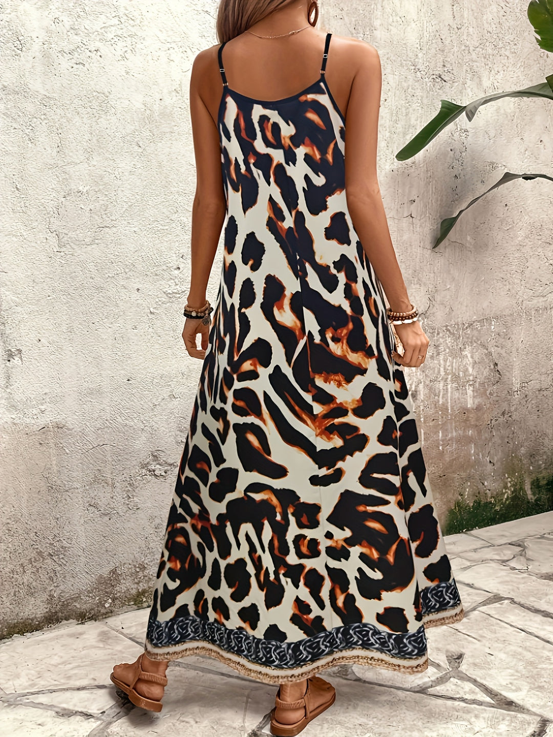 Maxi Jurk – Mouwloos Ontwerp & Comfortabele Pasvorm