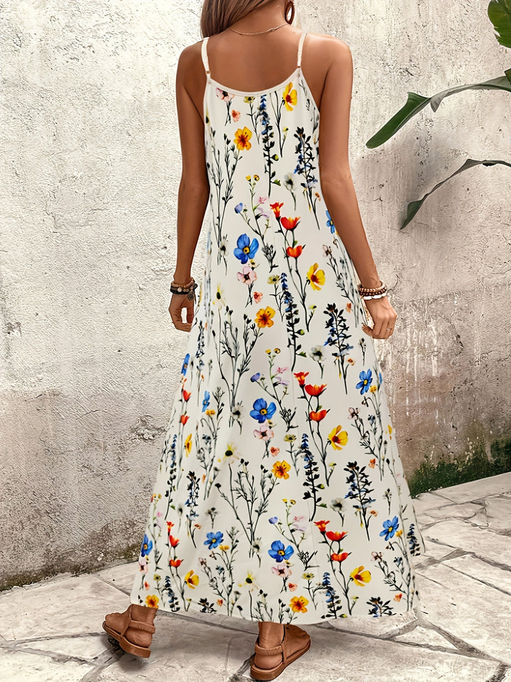 Maxi Jurk – Mouwloos Ontwerp & Comfortabele Pasvorm