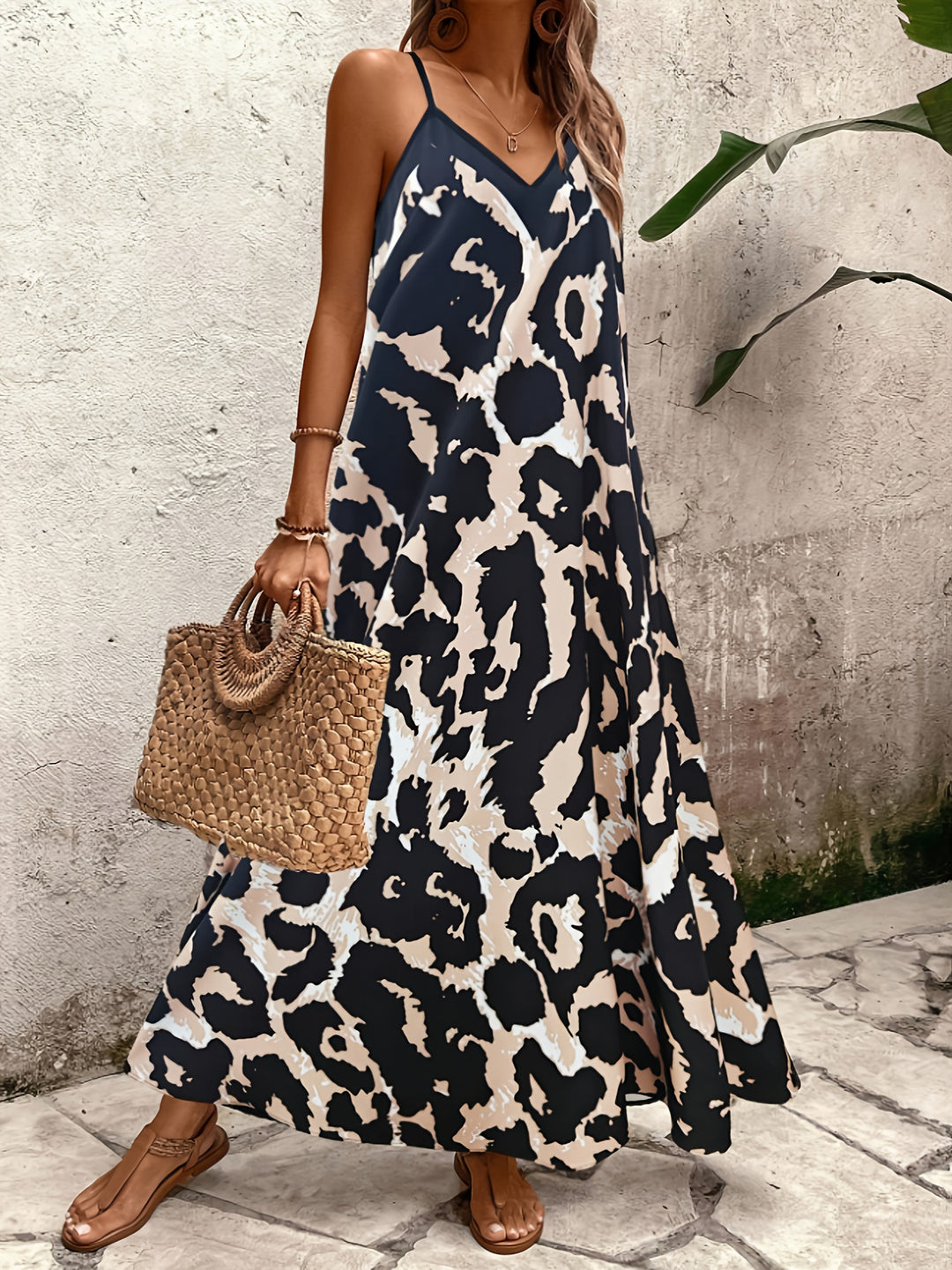Maxi Jurk – Mouwloos Ontwerp & Comfortabele Pasvorm