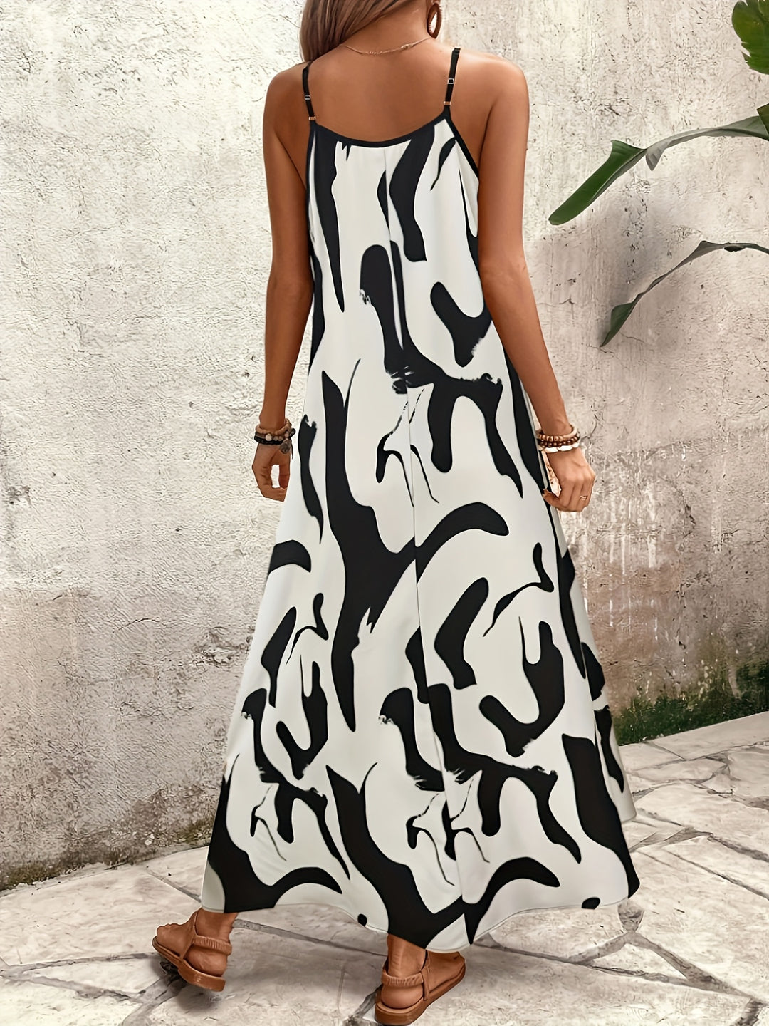 Maxi Jurk – Mouwloos Ontwerp & Comfortabele Pasvorm