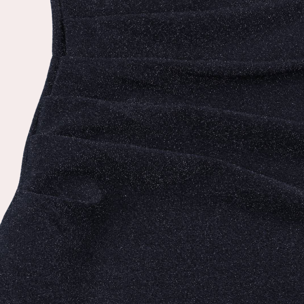 Maxi-jurk - Off-Shoulder Ontwerp & Hoge Split Functionaliteit