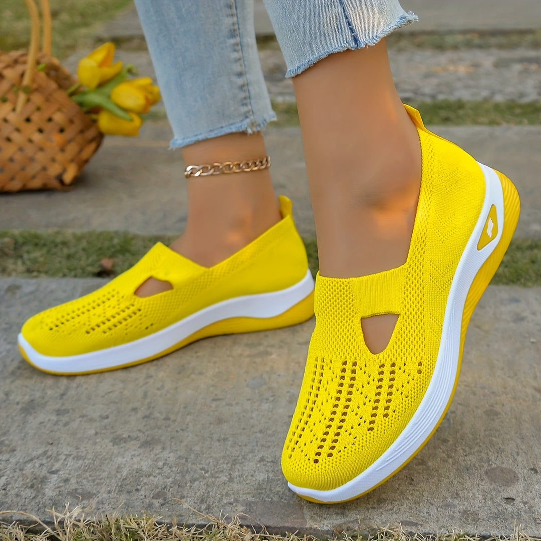 Mesh Instap Sneakers – Lichtgewicht Zool & Ademend Draagcomfort
