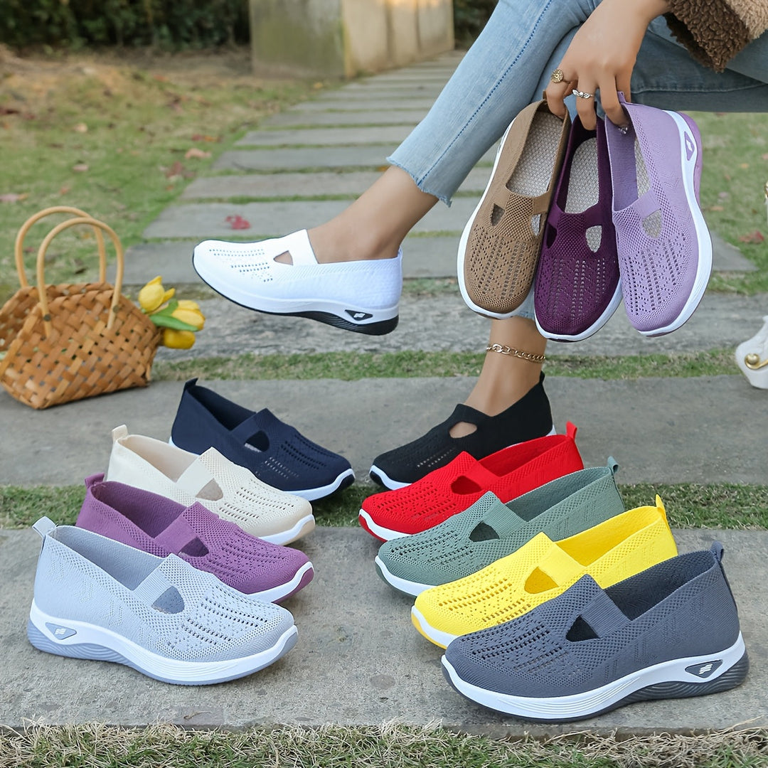 Mesh Instap Sneakers – Lichtgewicht Zool & Ademend Draagcomfort