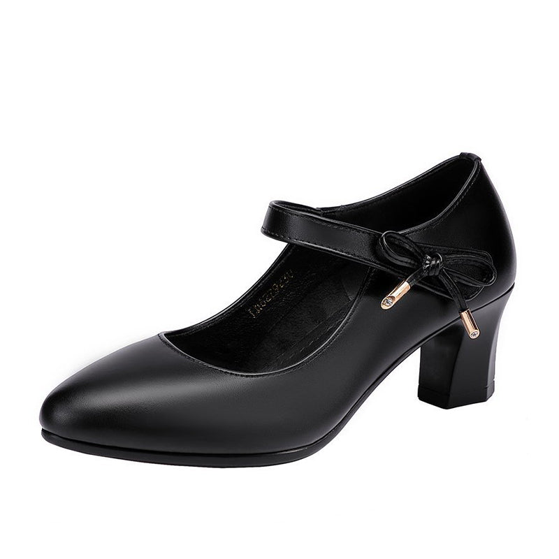 Mid-hak Gespschoenen – Flexibele Zool & Aangename Snit