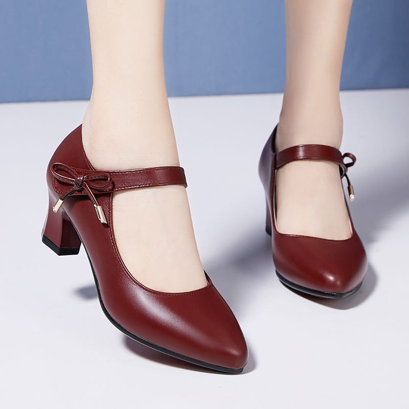 Mid-hak Gespschoenen – Flexibele Zool & Aangename Snit