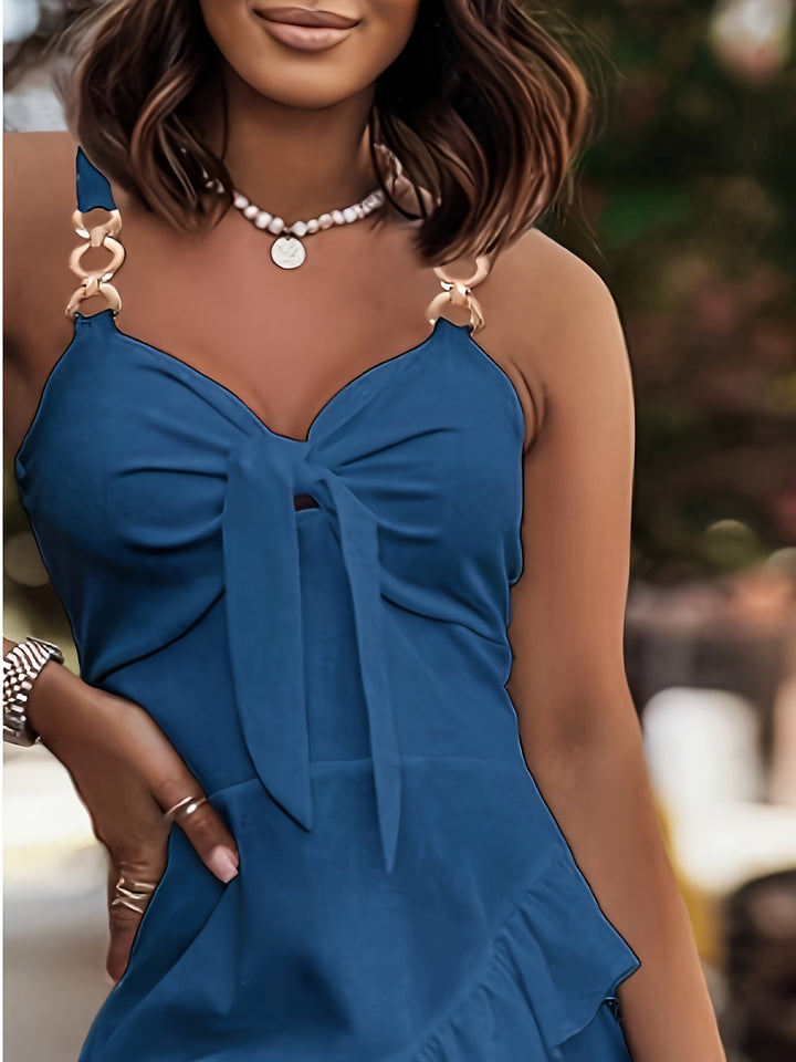 Midi Jurk – Off Shoulder Ontwerp & Slim Fit Vorm