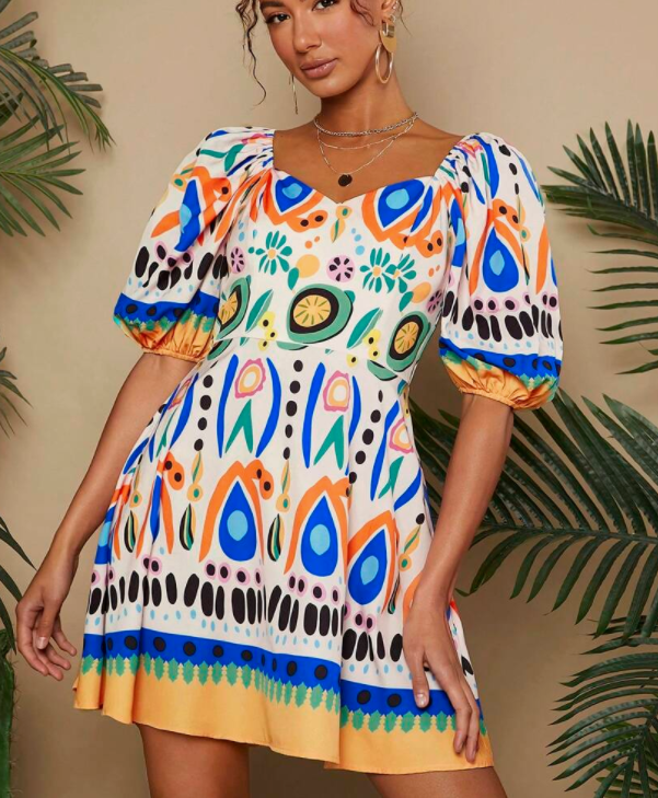 Mini Jurk – Bubble Gebreide Textuur & Comfortabele Pasvorm