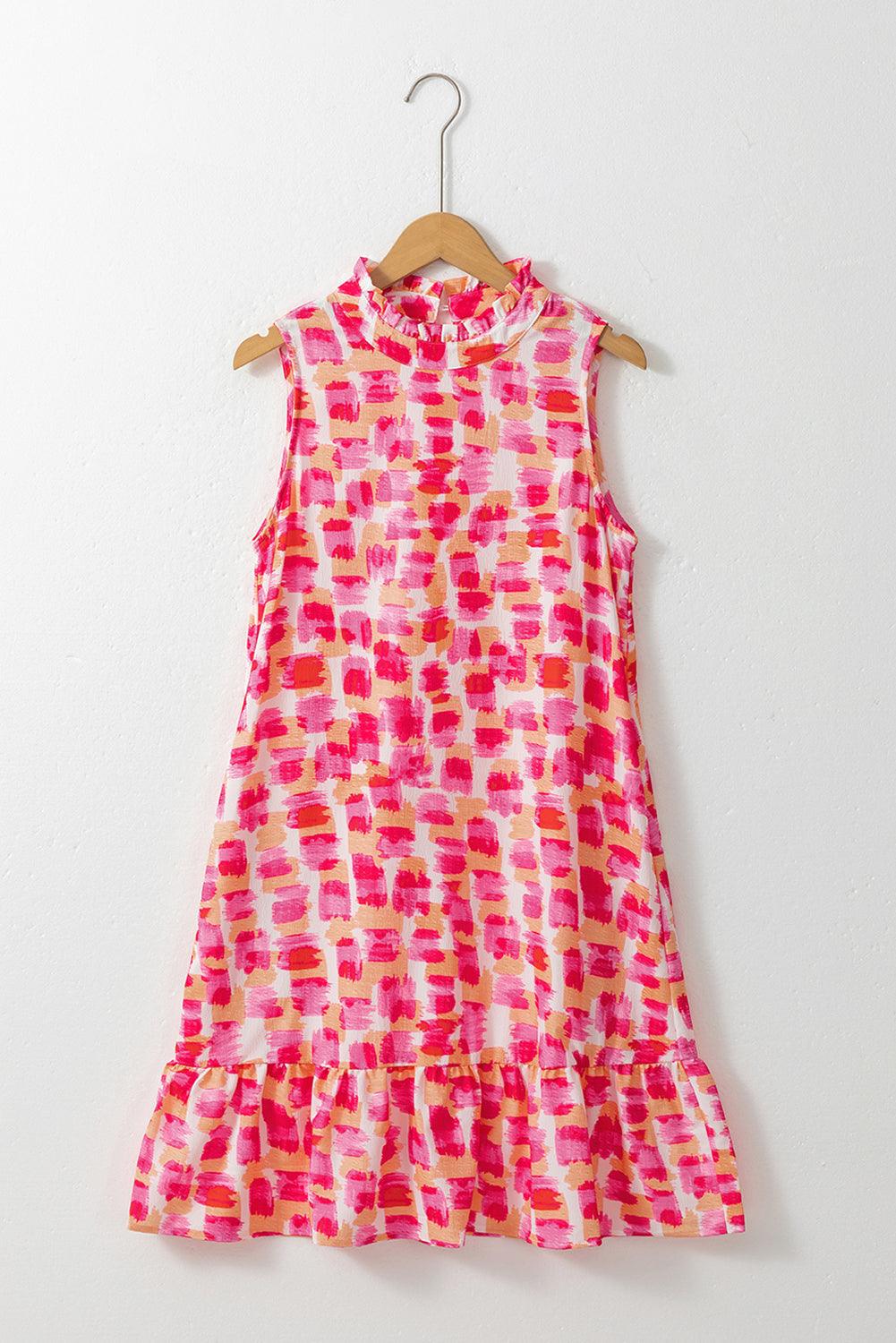 Mini-jurk - Mouwloos Ontwerp & Ademend Comfort