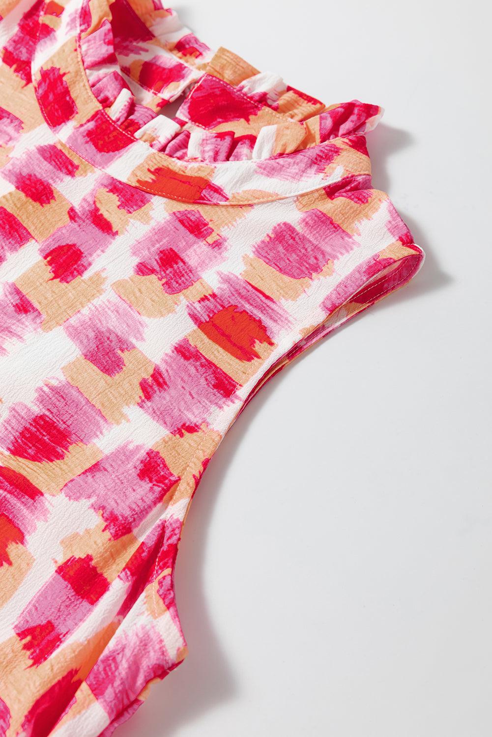 Mini-jurk - Mouwloos Ontwerp & Ademend Comfort