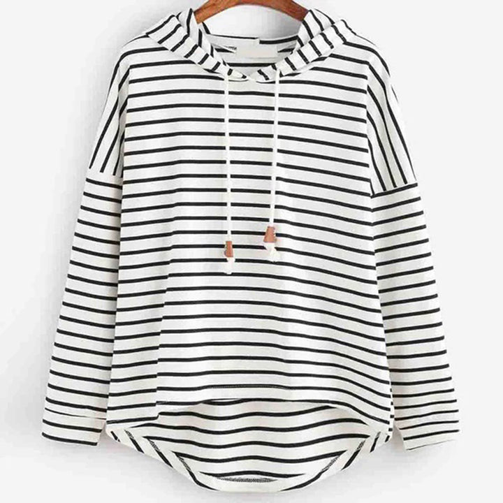 Modern Gestreept Katoenen Casual Overhemd
