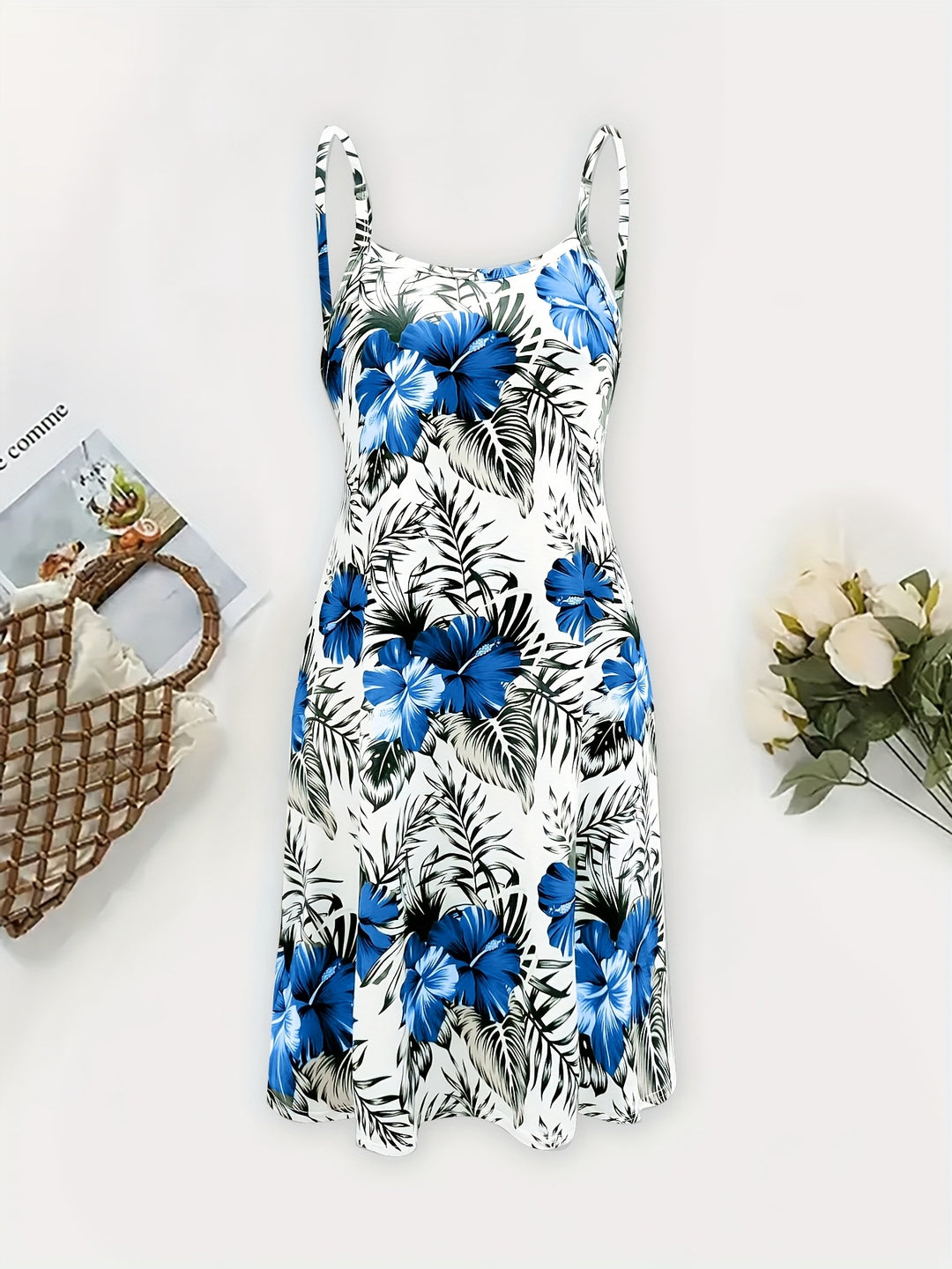 Mouwloze Jurk – A-Lijn Silhouet & Flexibele Stof