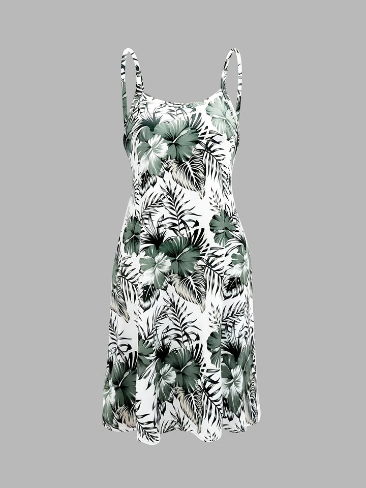 Mouwloze Jurk – A-Lijn Silhouet & Flexibele Stof