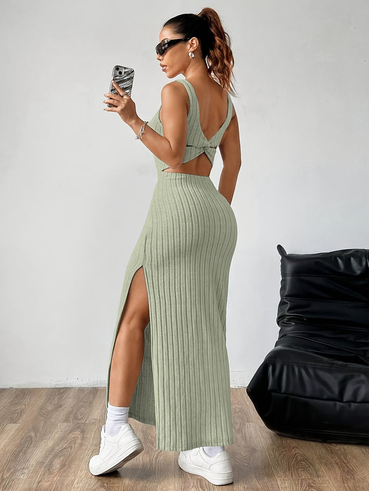 Open Rug Vestjurk – Effen Kleur & Comfortabele Pasvorm