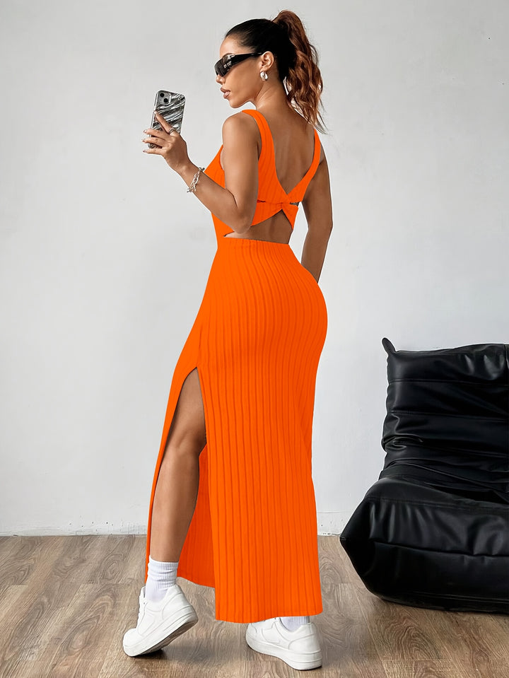 Open Rug Vestjurk – Effen Kleur & Comfortabele Pasvorm