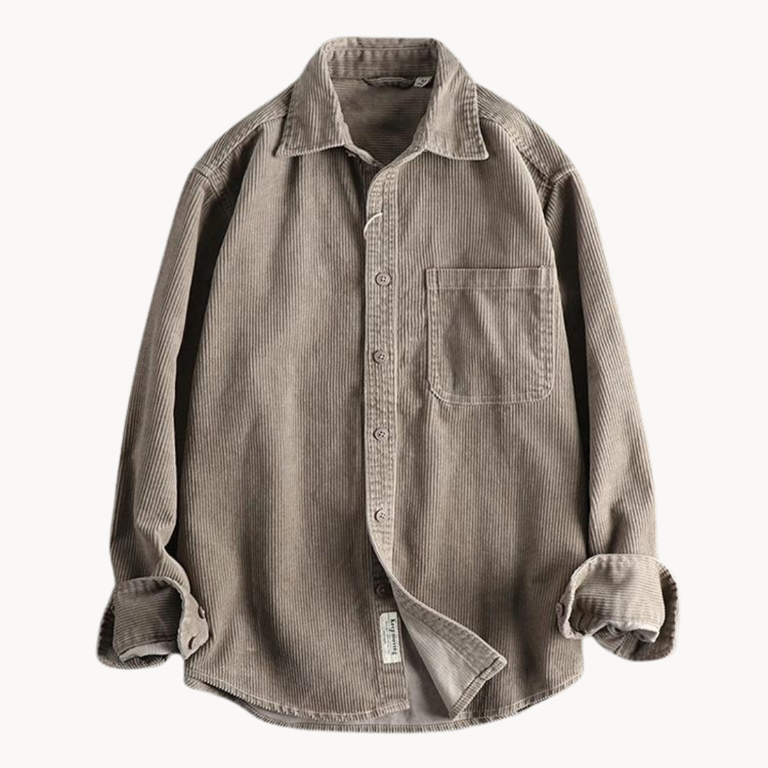Overhemd Corduroy – Katoenmix Ribstructuur En Duurzaam Draag