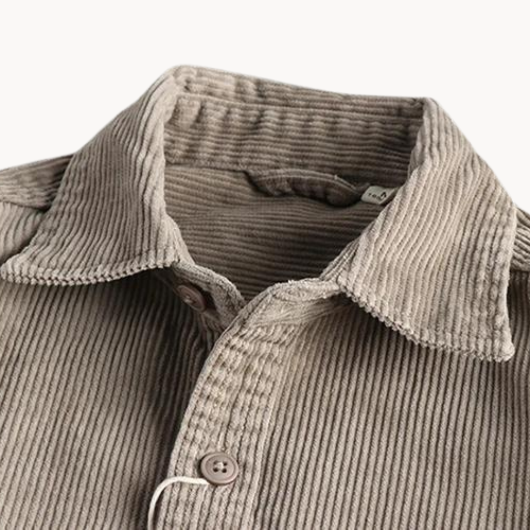 Overhemd Corduroy – Katoenmix Ribstructuur En Duurzaam Draag