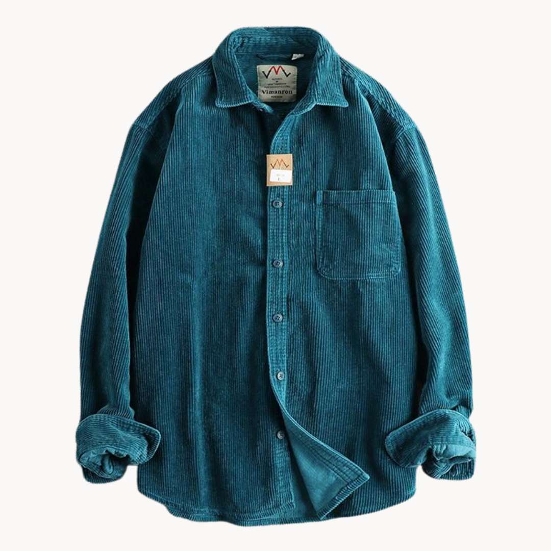 Overhemd Corduroy – Katoenmix Ribstructuur En Duurzaam Draag