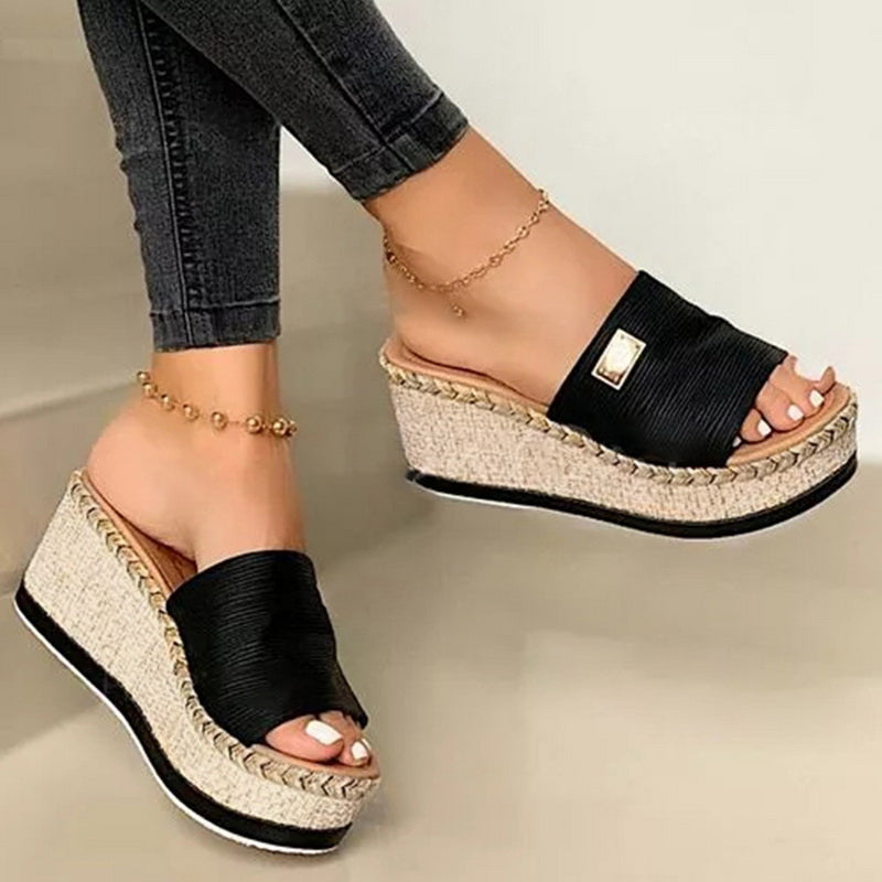 Platform Sandalen – Wedge Hakken & Comfortabele Pasvorm