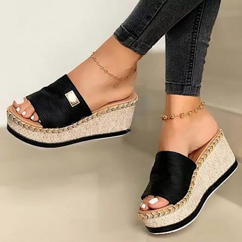 Platform Sandalen – Wedge Hakken & Comfortabele Pasvorm