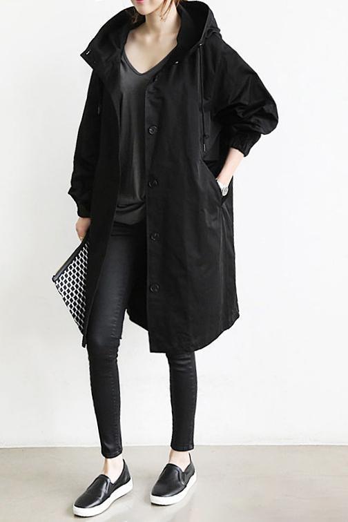 Reena - Waterdichte trenchcoat met capuchon