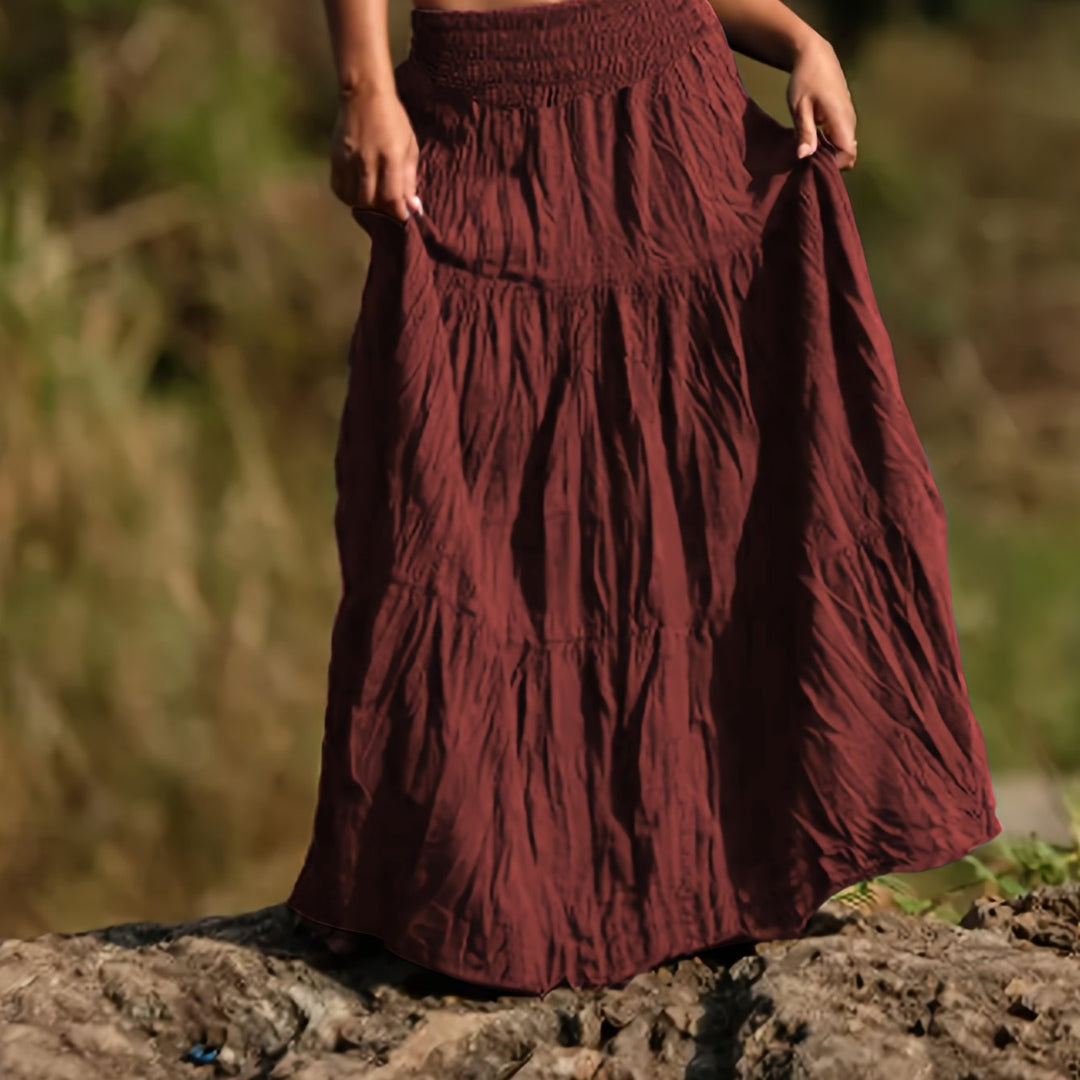 Rok – Uitlopende Vorm & Elastische Taille
