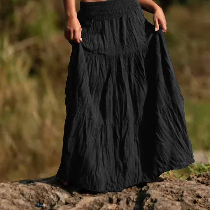 Rok – Uitlopende Vorm & Elastische Taille