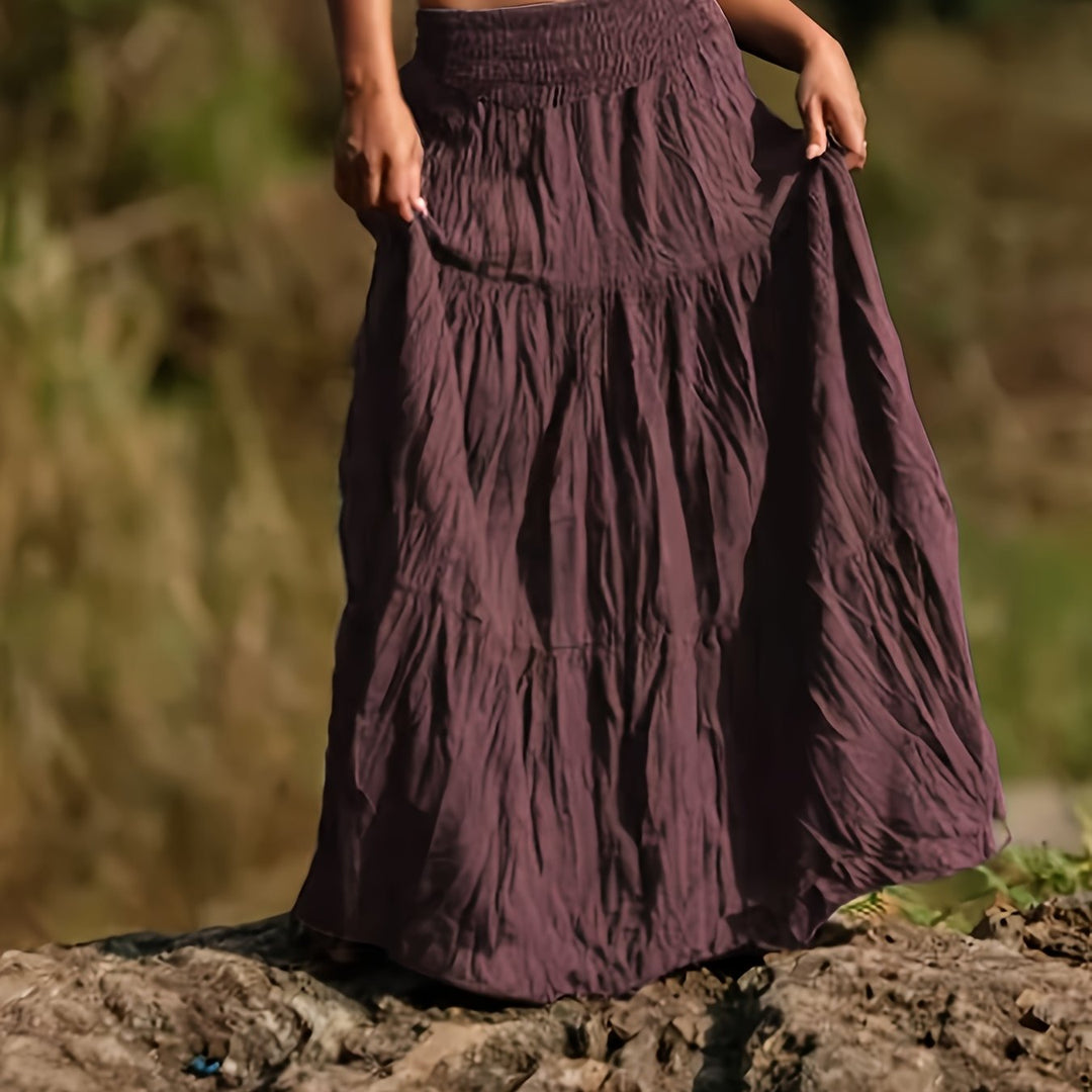 Rok – Uitlopende Vorm & Elastische Taille