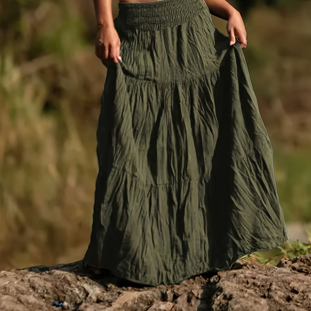 Rok – Uitlopende Vorm & Elastische Taille