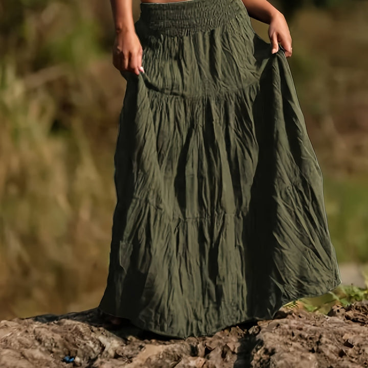 Rok – Uitlopende Vorm & Elastische Taille
