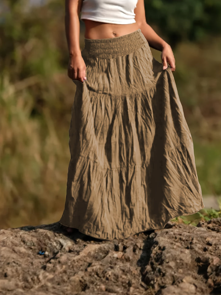 Rok – Uitlopende Vorm & Elastische Taille