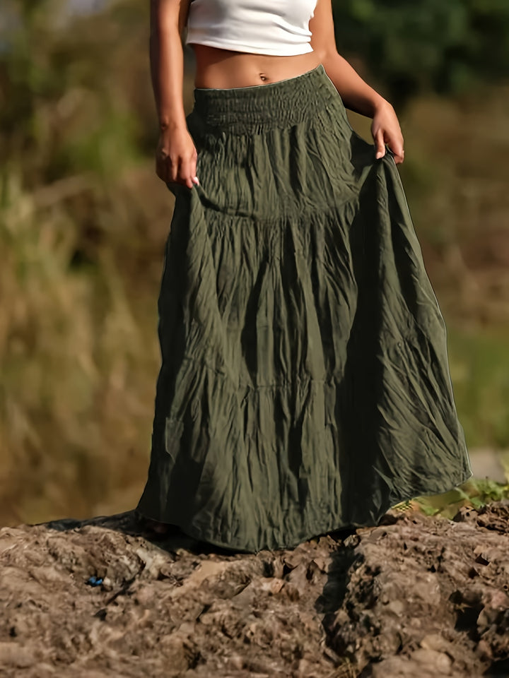 Rok – Uitlopende Vorm & Elastische Taille