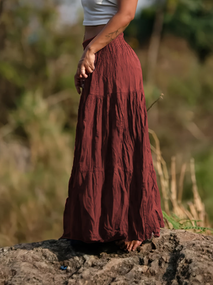 Rok – Uitlopende Vorm & Elastische Taille