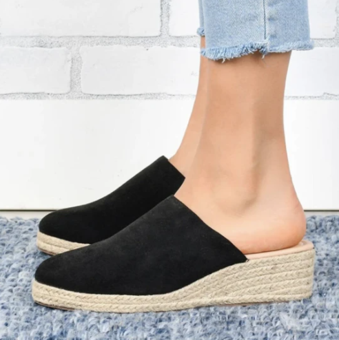 Sandalen – Kunststof Bovenmateriaal & Comfortabele Wedge Vorm