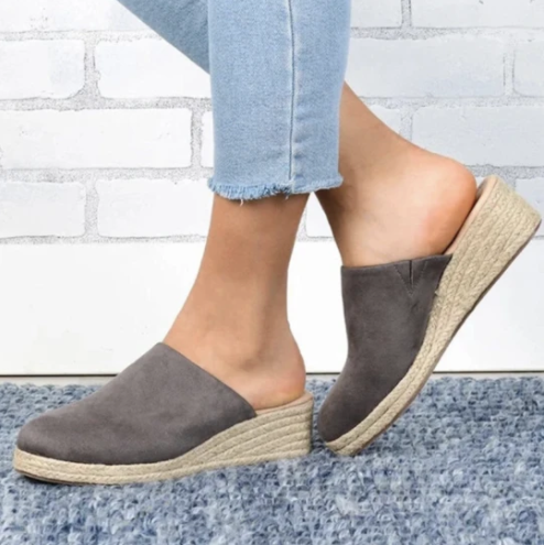 Sandalen – Kunststof Bovenmateriaal & Comfortabele Wedge Vorm