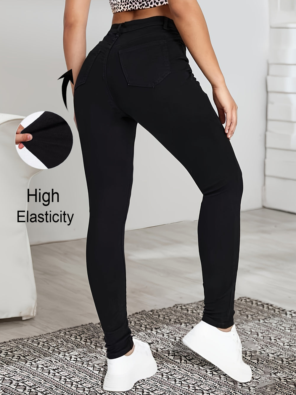 Skinny Jeans – Viscosemix & Klepsluiting
