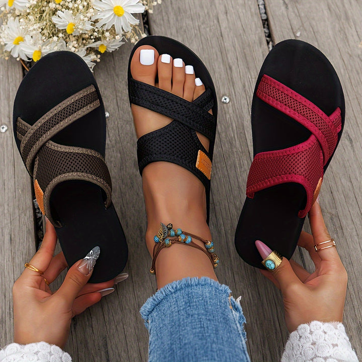 Slide Sandalen – Open Teen Ontwerp & Lichtgewicht Zool