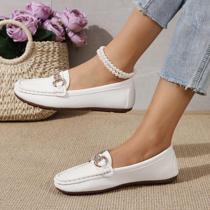 Slip-on Flats – PU Bovenkant & Praktische Slip-on Vorm